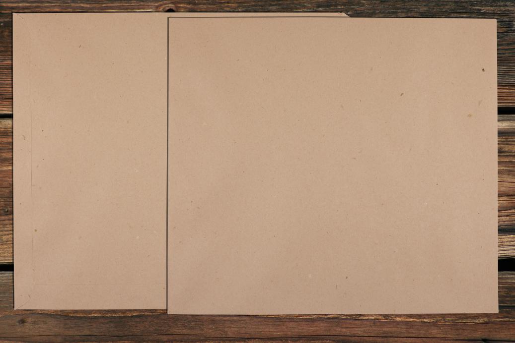 Röntgenfilmtaschen 370x410 mm Ungummiert Braun 120 g/qm